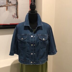 NWT Chico’s Stretch Denim Jacket
